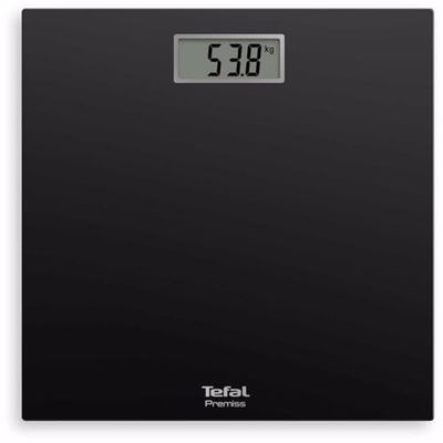 Tefal PP140 Square Black Electronic Personal Scale