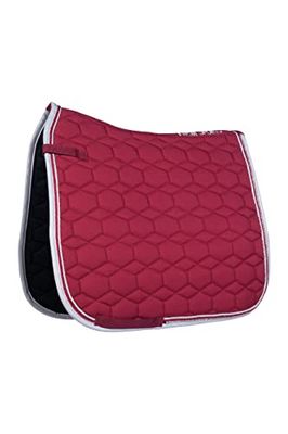 HKM Crystal Fashion Tapis de selle Weinrot Dressur