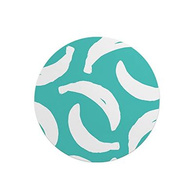 Questo Casa, Round Digital Printed Mouse Pad, Non-Slip Base, for Office and Home, Diameter:22cm