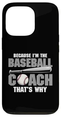 Baseball Coach Case for iPhone 13 Pro