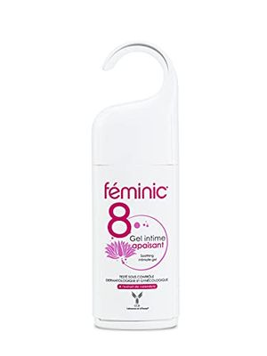 Feminic 8 - Gel intime apaisant - Spécialement formulé pour les muqueuses irritées - pH alcalin et enrichi en Calendula - Laboratoire CCD