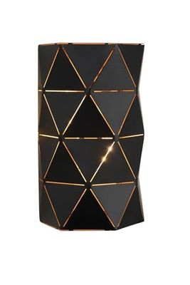 LUCIDE OTONA - Candeeiro de parede - 2 x E14 - preto