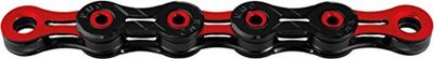 KMC Kettingen X-10-SL DLC gelimiteerd 116 schakels fietsketting, zwart-rood, 1/2 x 11/128 inch