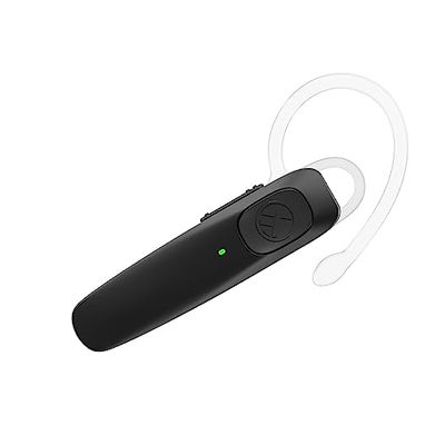 TELLUR VOX 155 Bluetooth-headset, USB-C handsfree, multipoint-2 gelijktijdige apparaten, HD Voice, twee microfoons voor ruisonderdrukking, 360° haak voor rechts of links