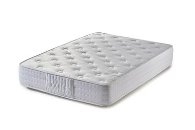 Imperial Confort Paris Matelas viscoélastique en Fibres Naturelles Respirant et Double Face (Hiver/été) Épaisseur 25 cm 150 x 200 cm
