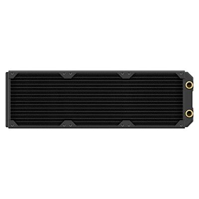 Corsair Hydro X Series XR5 420 mm Neo Radiateur de Refroidissement Liquide – Cœur en Cuivre – Optimisé pour Un Faible Bruit – 3 Support pour Ventilateur 140 mm – Filetages G1/4” – Noir