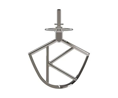 Kenwood K-Hook KAT50.000SS, Accessories Kitchen Appliances, Stirring Element Suitable for All Chef Food Processors, Dishwasher Safe, Stainless Steel, Silver