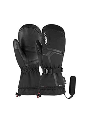 Reusch Guanti unisex Down Spirit Gore-TEX metà 7702 nero/argento 11