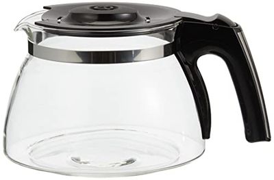 Brocca in vetro Enjoy Top nera (tipo: 1017-04, 1021-01 e macchina da caffè con filtro Aromafresh)