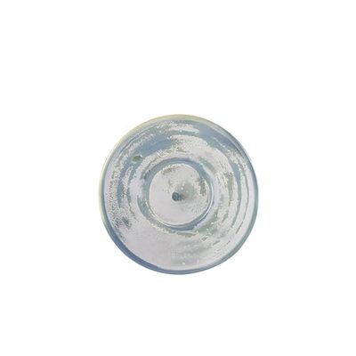 Genware SCR-PSF11 Terra Porcelain Saucer, Seafoam, 115 mm Diameter, 20 mm Height, Pack of 6