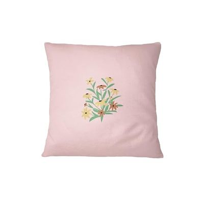 Bona Basics, Taie d'oreiller décorative Décoration de la Maison pour canapé, cafétéria, Taille: 60x60 cm, Couleur: Rose Clair