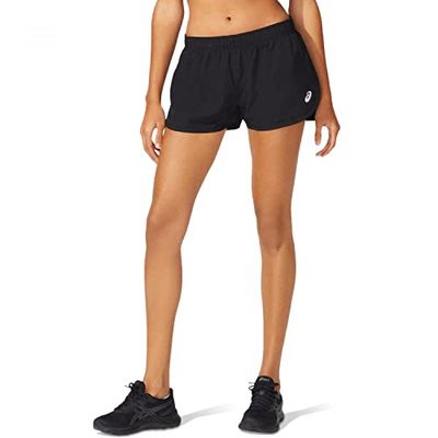 Asics 2012C340-001 Core Split Short Pantaloncini Donna Performance Black Taglia L