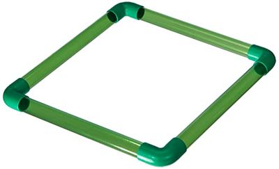 Anillo de comida para estanques Hobby Jumbo, 30 x 30 x 2,2 cm, 1 pieza (paquete de 1), verde, para peces de agua fría