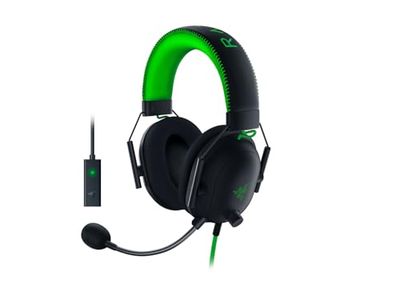 Razer BlackShark V2 - Premium Esports Gaming Headset (TriForce 50 mm Drivers, HyperClear Cardiod Mic, Advanced Passive Noise Cancelation, THX Spatial Audio) Special Edition