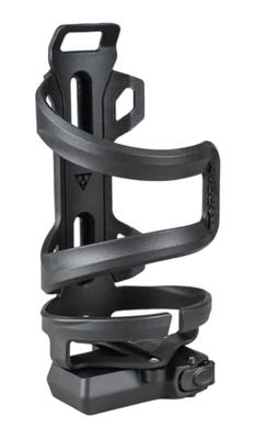 Topeak Dualside Porte-Bouteille Pro avec boîte à Outils et Outil Multifonction Nano 11 Fonctions, Noir
