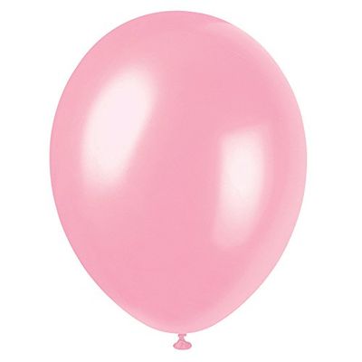 Crystal Pink Premium Latex Balloons (30cm) Pack of 50 - Vibrant Party Decorations for Birthdays, Weddings, and Events