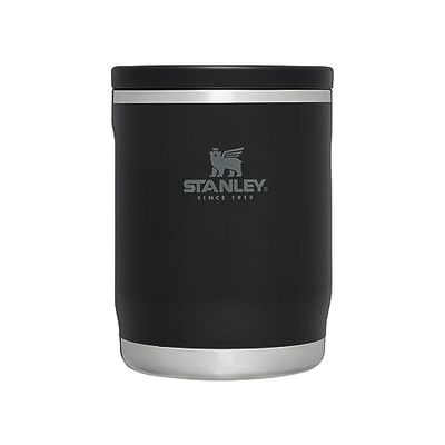 Stanley Adventure To-Go Thermos Alimenti 0.53L - Mantiene Caldo / Freddo per 6 Ore - Antigoccia - Contenitore Termico per Alimenti - Lavabile in Lavastoviglie - Senza BPA - Nero