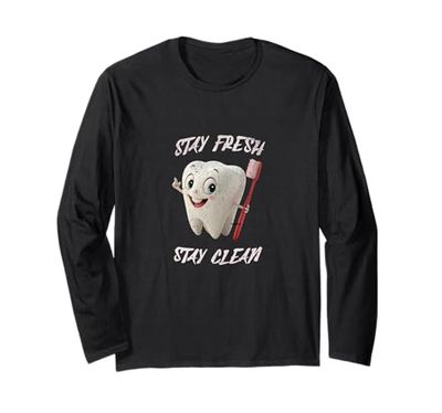 Rimanere freschi, rimanere puliti. Cura dentale Maglia a Manica
