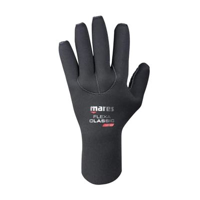 Mares FLEXA Classsic 3 mm, onderwaterhandschoenen van neopreen - volwassenen, zwart, XL