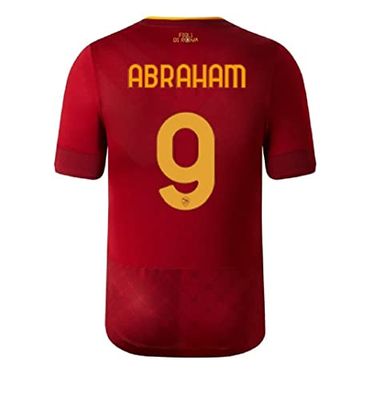 As Roma Kit Nameblock Number Home Tammy Abraham 9 Colección Oficial 2022/2023, Adulto