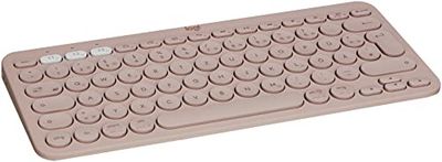 Logitech K380 Multi-Device Bluetooth© keyboard QWERTZ German Pink, 920-009583