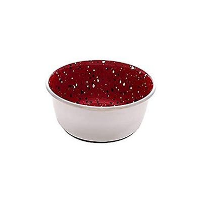 DOGIT voederbak roestvrij staal anti-slip net speckle, 950 ml 200 g