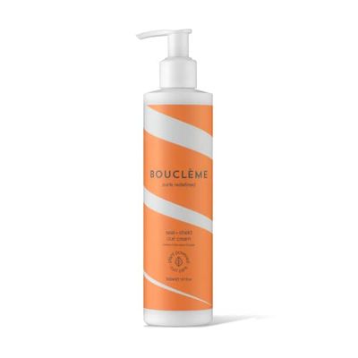 Bouclème Seal + Shield Curl Cream - Lightweight Curl Cream to Protect Against Humidity - 96.98% Naturally Derived Ingredients and Vegan - 300ml, White