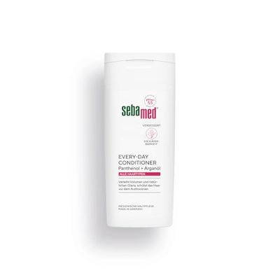 Sebamed Après-shampoing Every Day 200 ml - Apporte volume et brillance naturelle - Protège les cheveux du dessèchement - Avec panthénol et huile d'argan - Améliore la facilité de démêlage - Convient à