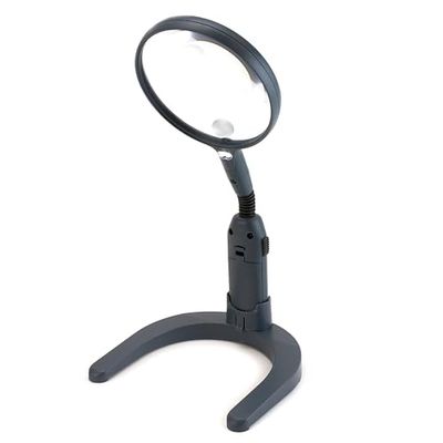Carson MagniLamp 2x staande/handloep met LED en 3,5x spotlens (GN-55)