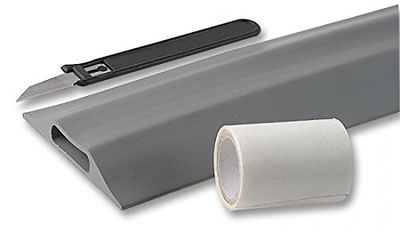PRO POWER PLCC1/G 9M Cable Protector Single Channel 16 x 8mm Grey 9m