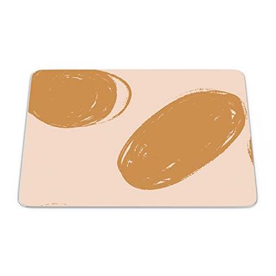 Questo Casa, Rechthoek digitaal bedrukte muismat, antislip onderkant, voor kantoor en thuis, afmetingen: 22x18 cm