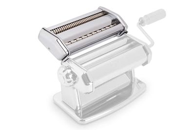 Imperia Duplex Ligne Classique. Accessoire machine à pâtes. 100% Fabriquè en Italie. Accessoire de cuisine en acier pour pâtes fraîches. Coupe-pâte compatible avec les machines à pâtes Imperia.