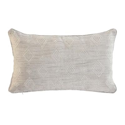 COJIN POLIESTER 30X50X50 380 GR. JAQUARD BEIGE