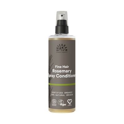 Urtekram - Balsamo spray senza risciacquo al rosmarino BIO, capelli fini, 250 ml