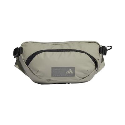 adidas Mixte Hybrid Waist Bag, Silver Pebble/Black/Grey Three, One Size
