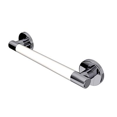 Veiligheidsgreep Prestigio Giulio brug van wit gelakt roestvrij staal lengte 385 mm