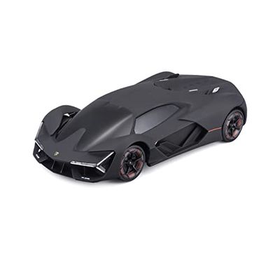 Maisto Tech R/C Lamborghini Terzo Millennio: Coche teledirigido Escala 1:24 2,4 GHz con Control de empuñadura de Pistola, a Partir de 5 años, Negro Mate (581525-1)