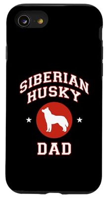 Siberian Husky Papà Custodia per iPhone SE (2020) / 7 / 8