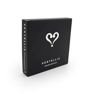 Vertellis Holiday Edition Conversation Cards - Doordachte gespreksstarters en vragen voor feesten en bijeenkomsten - Mindfulness & boeiende gesprekskaarten voor gezinnen, groepen, vrienden en kantoor