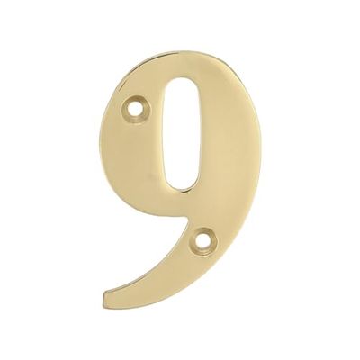 Amig Numero-9 2 Brass Display