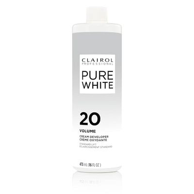 Clairol Pure White 20 Volume Creme Developer For Unisex 16 oz Cream