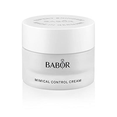 BABOR CLASSICS Mimical Control Cream, Light Facial Cream for dry Skin, Against expression lines and micro tensions, Vegan formula, 50 ml