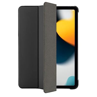 Hama Fold Coque pour Apple iPad 10,9" (22) - Housse Fonction Chevalet, Protection Fermeture Magnétique, Dos Transparent - Noir