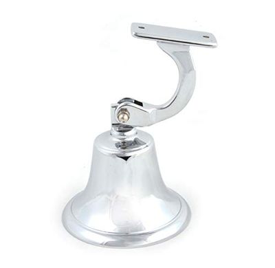 Nauticalia Cloche en Laiton chromé 10 cm
