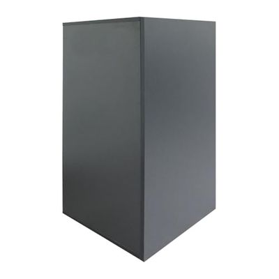 Amtra Supporto Nano Cubo 45 Grey - Mobile in Legno per Acquari, 45x45x90 cm Grigio, Base Universale con mensola, montaggio facile, Stile Classico ed Essenziale, adatto ad ogni arredo