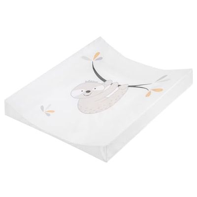 Julius Zöllner® Cambiador de 2 cuñas 50 x 65 cm – Cambiador suave – Cambiador de bebé – Película impermeable y lavable – Fabricado en Alemania – Oeko-Tex Standard 100 – Pequeño perezoso