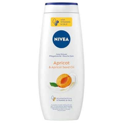 NIVEA Gel doccia rinfrescante all'albicocca e all'albicocca, 500 ml