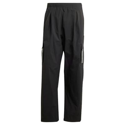 Adidas Hombre Mercedes - AMG Petronas Formula One Team Mechanics Pant Men, Black/Reflective Silver, XL