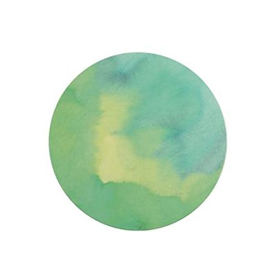 Questo Casa, Round Digital Printed Mouse Pad, Non-Slip Base, for Office and Home, Diameter:22cm