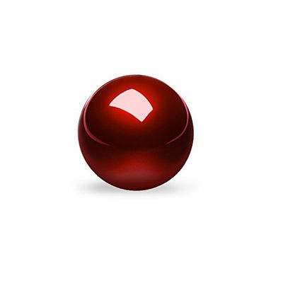 Perixx PERIPRO-304 Trackball van 55 mm - Glanzende afwerking - Snelheid - Rood - Compatibel met andere Trackball-muis